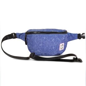 Lola California Large Bum Bag Waist Pack Petal Bluebell, One Size, New